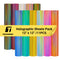 Bubble Free Holographic Sheets Pack
