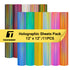 Bubble Free Holographic Sheets Pack