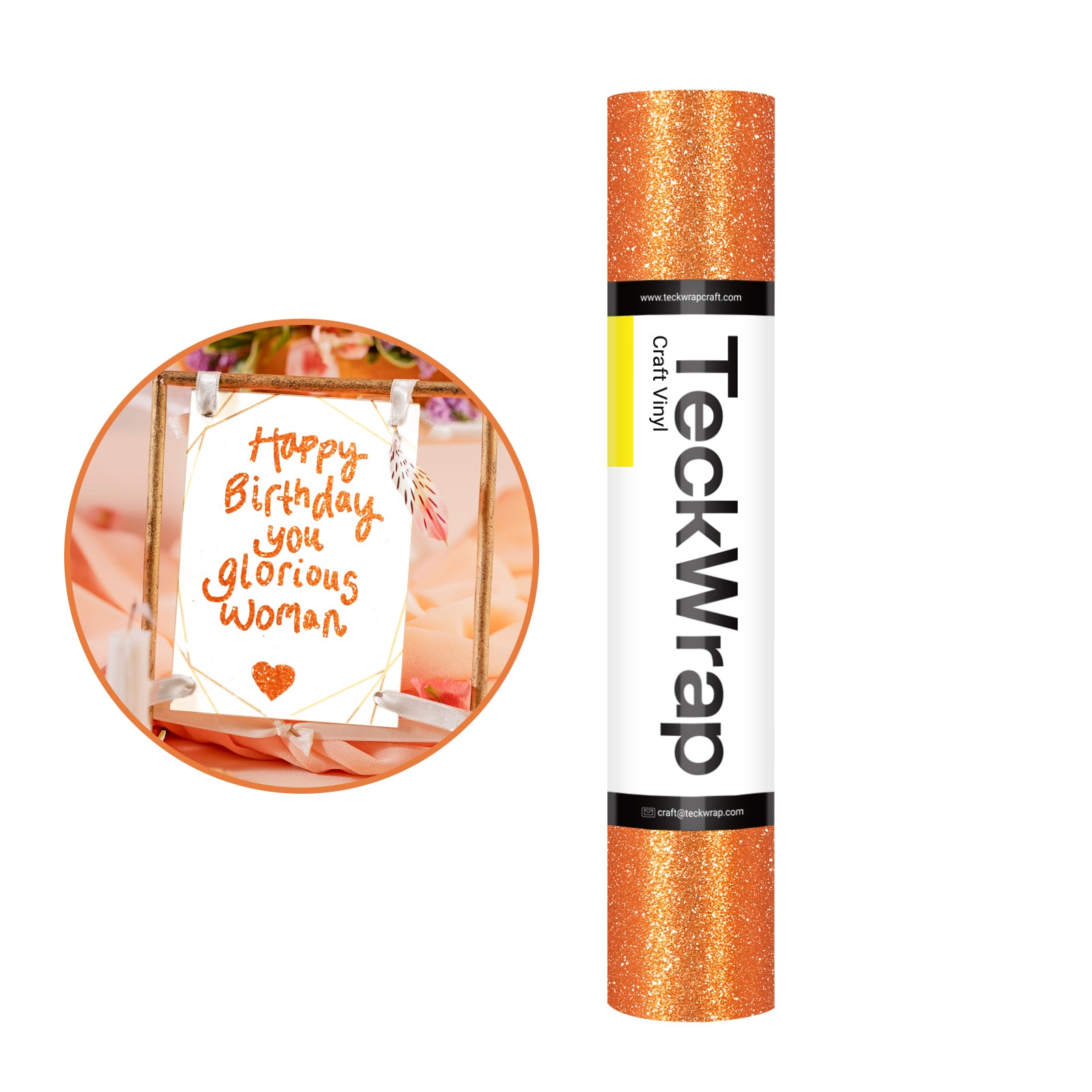 Burst Glitter Adhesive Vinyl