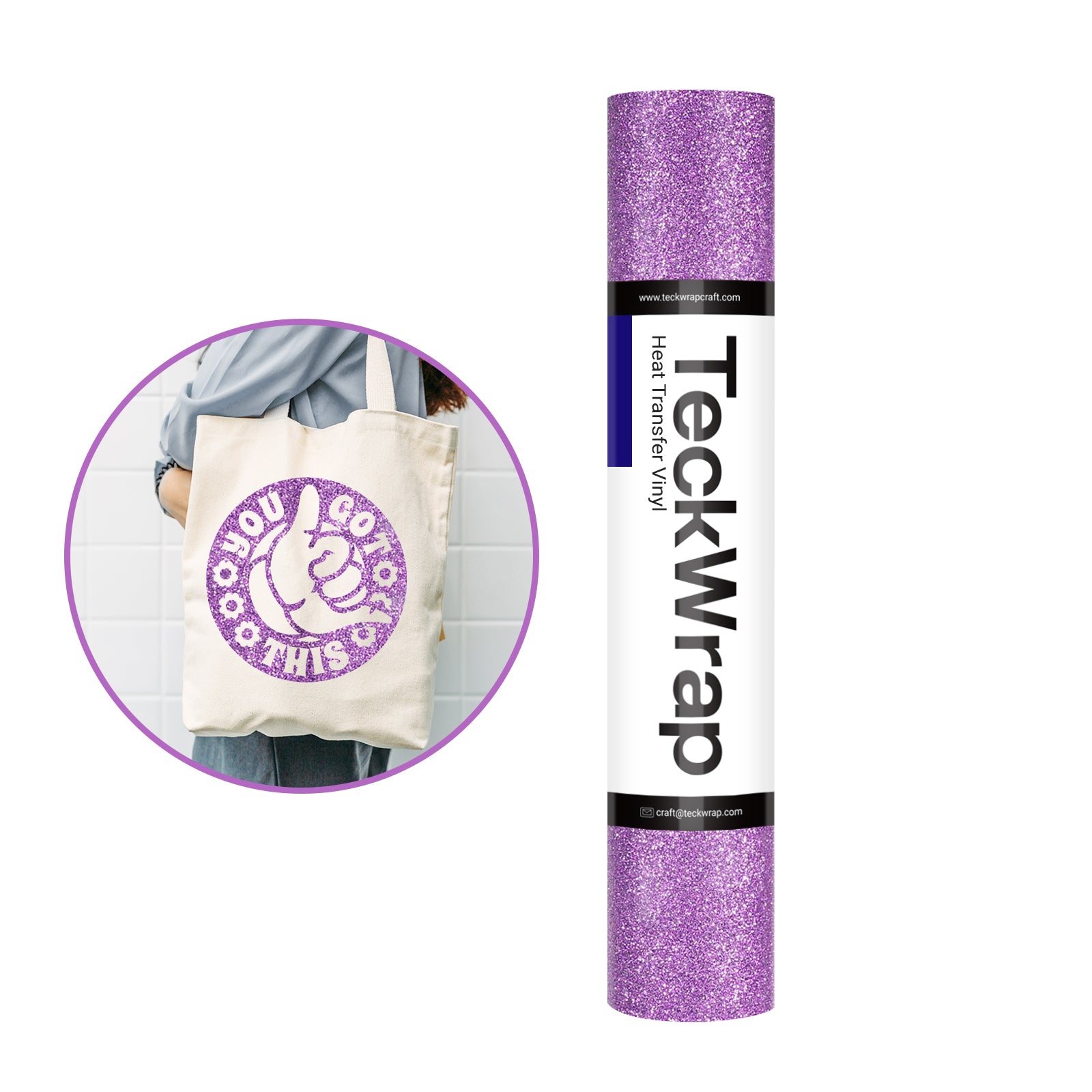 Glitter Heat Transfer Vinyl