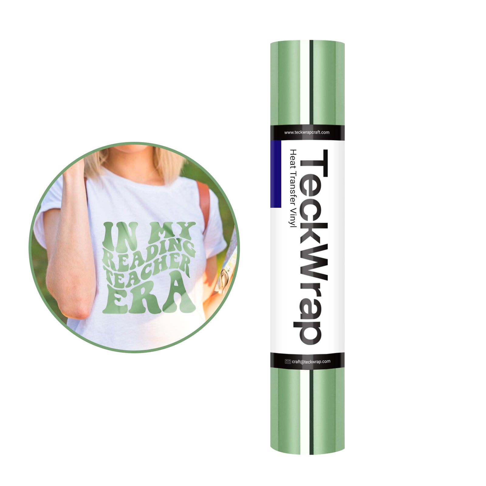 Metallic Chrome Heat Transfer Vinyl