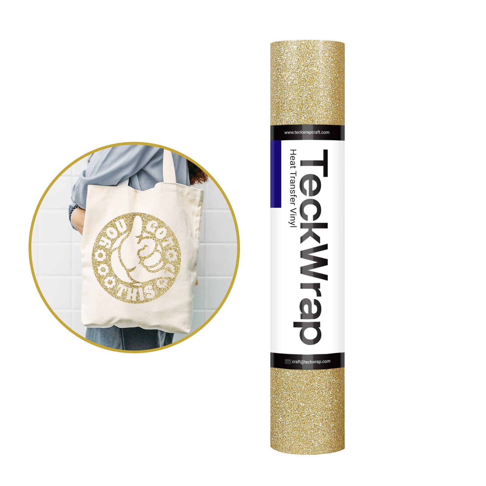 Glitter Heat Transfer Vinyl
