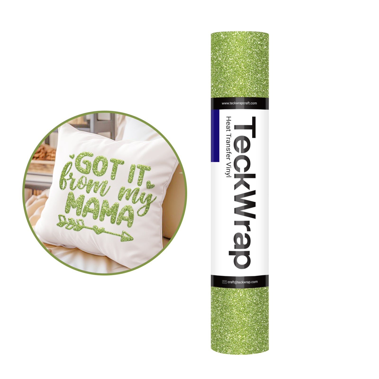 Glitter Puff Heat Transfer Vinyl