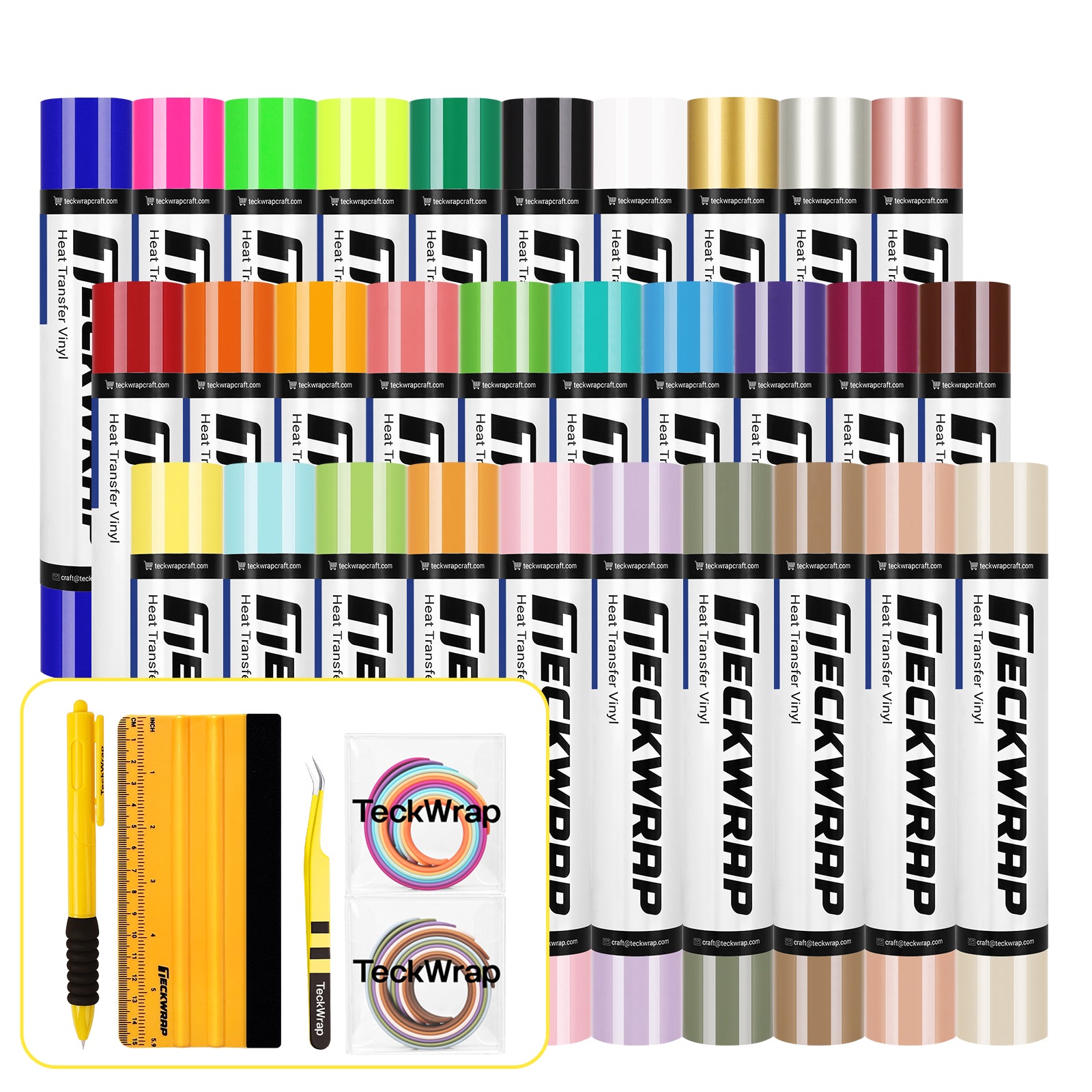Heat Transfer Vinyl Kit - Crafter’s Dream Kit