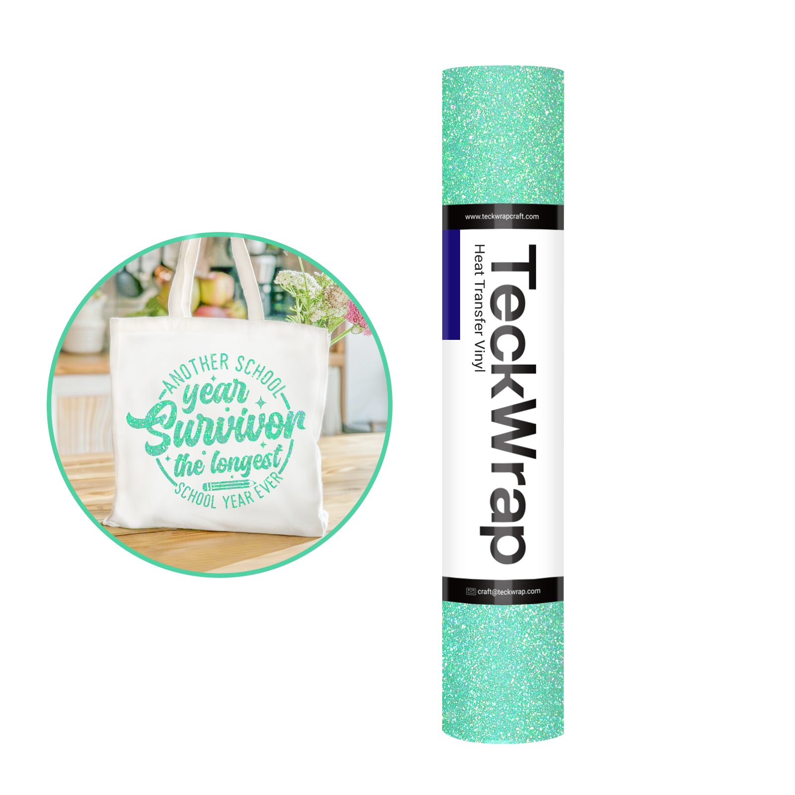 Fancy Glitter Heat Transfer Vinyl