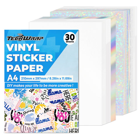 Beginner Packs for Printable Sticker Vinyl - Beginner Pack( 30 PCS) - TeckwrapCraft