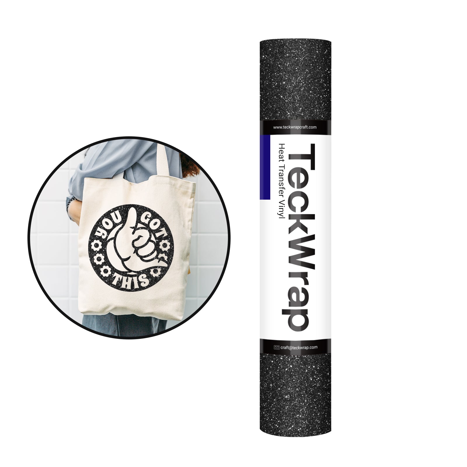 Glitter Heat Transfer Vinyl