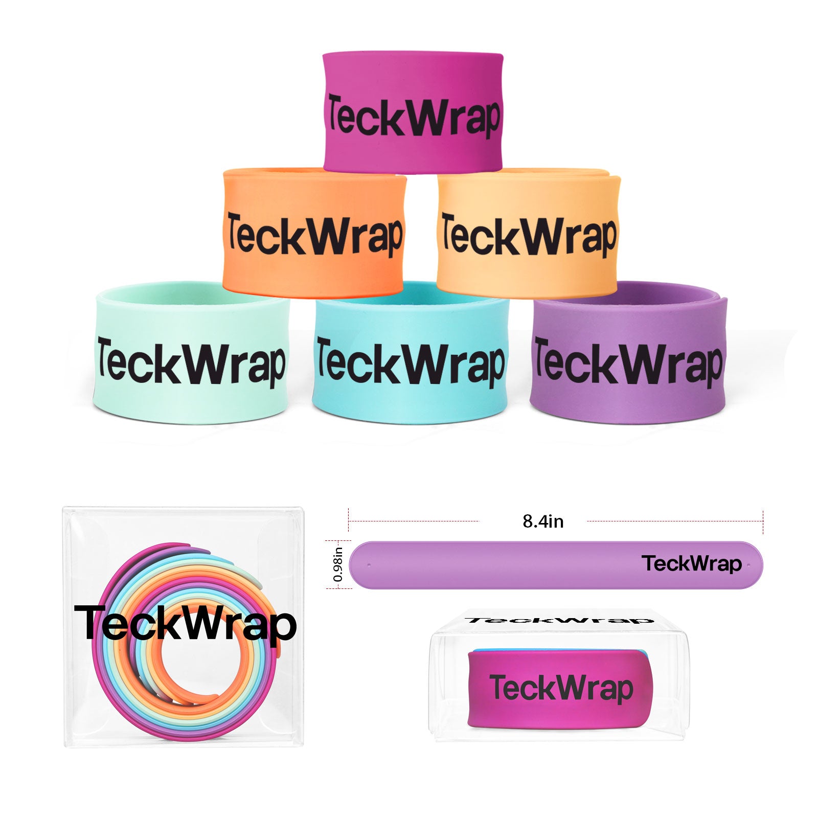 Silicone Slap Bracelets