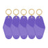 Motel Keychains Blanks 5pcs Purple 