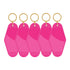 Motel Keychains Blanks 5pcs Bold Pink