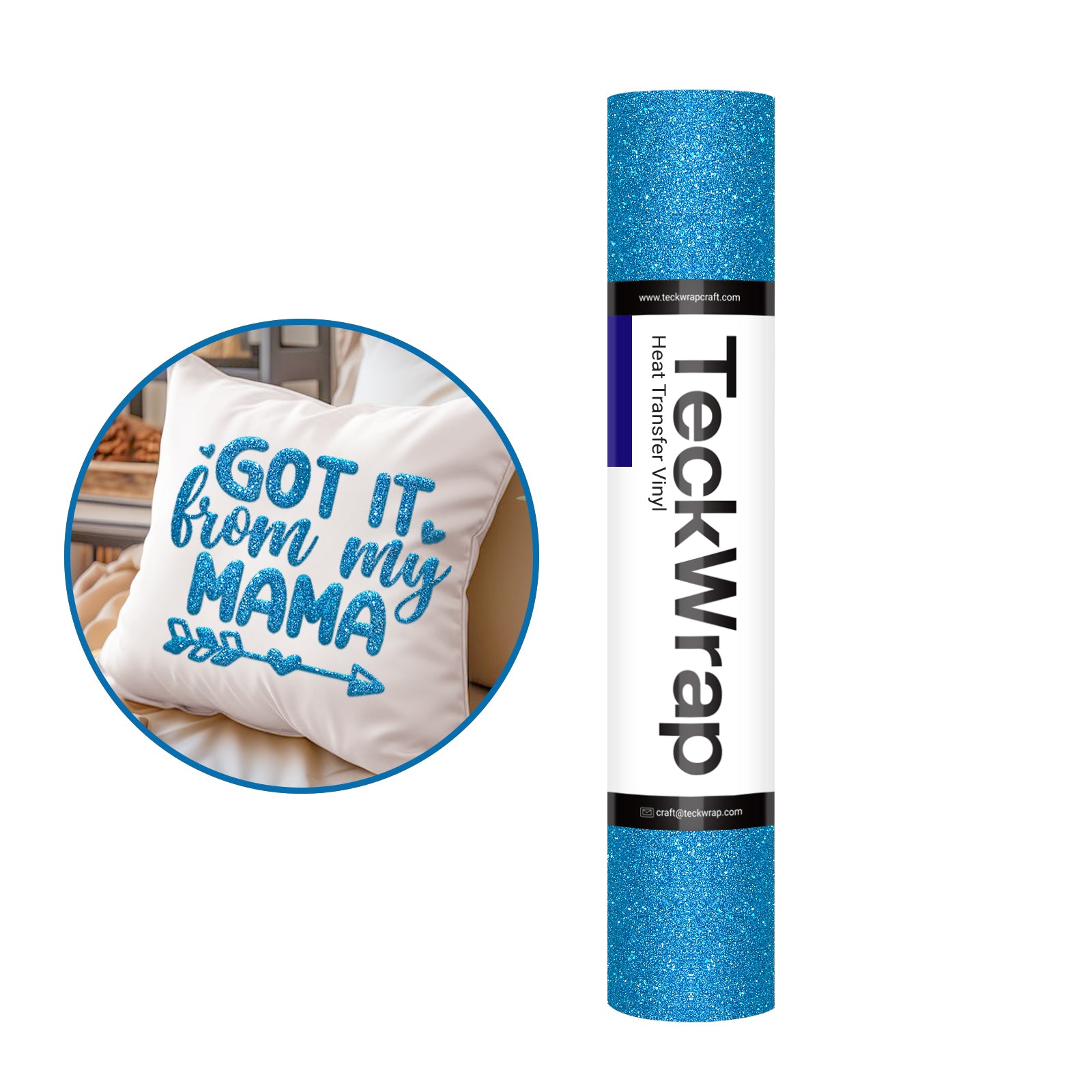 Glitter Puff Heat Transfer Vinyl
