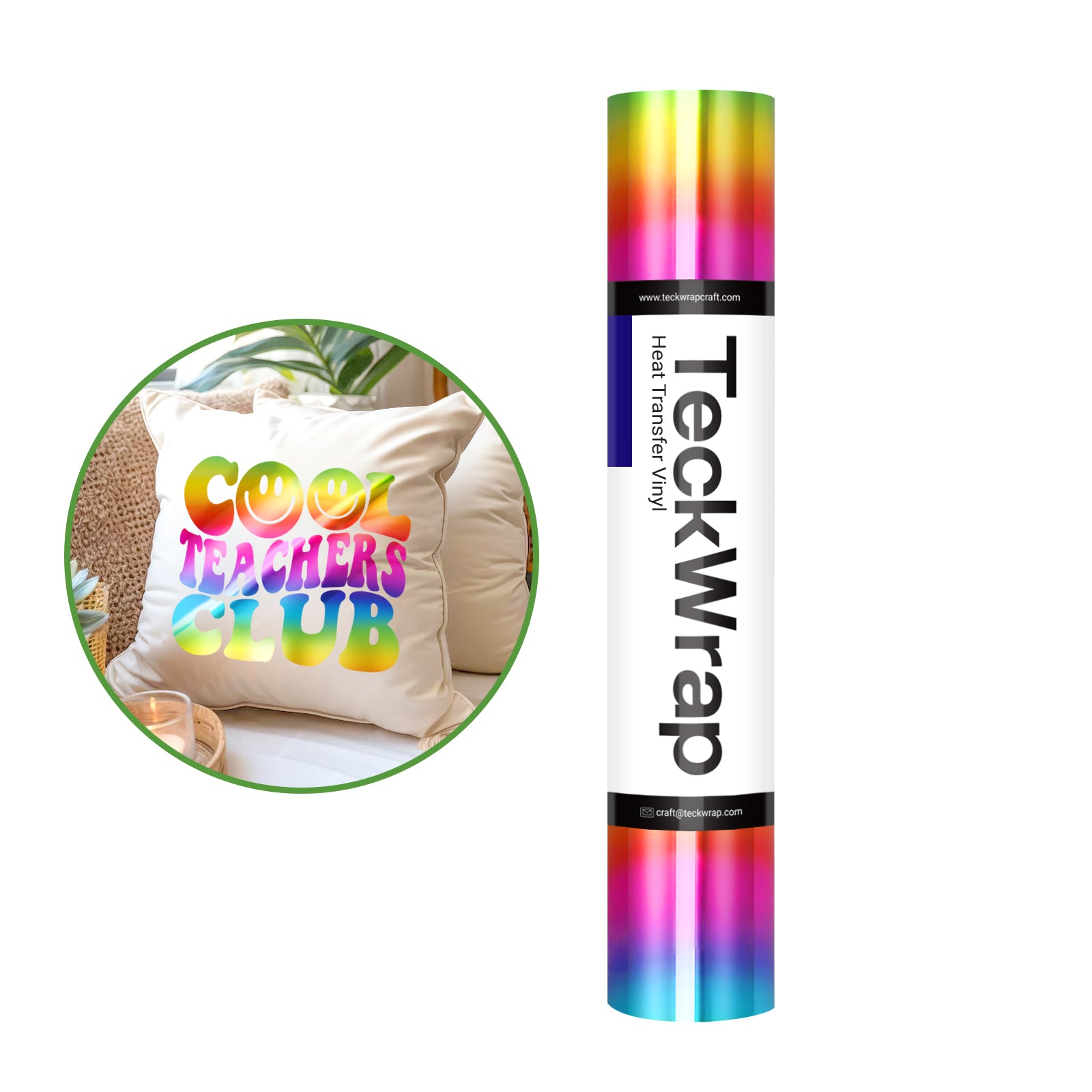Metallic Chrome Heat Transfer Vinyl
