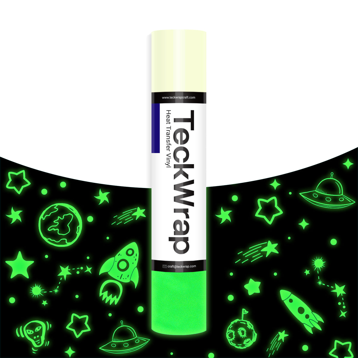 Glow Dark Heat Transfer Vinyl