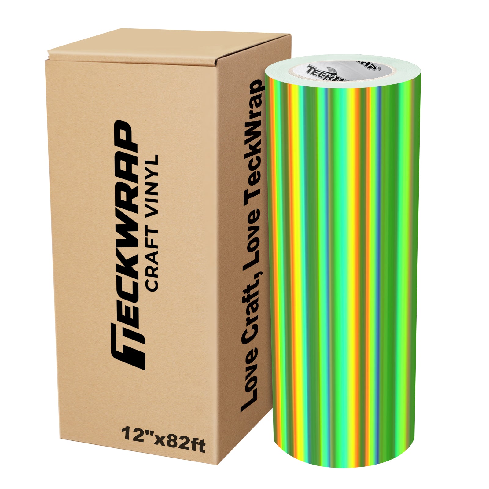 Bubble Free Holographic Rainbow Adhesive Vinyl