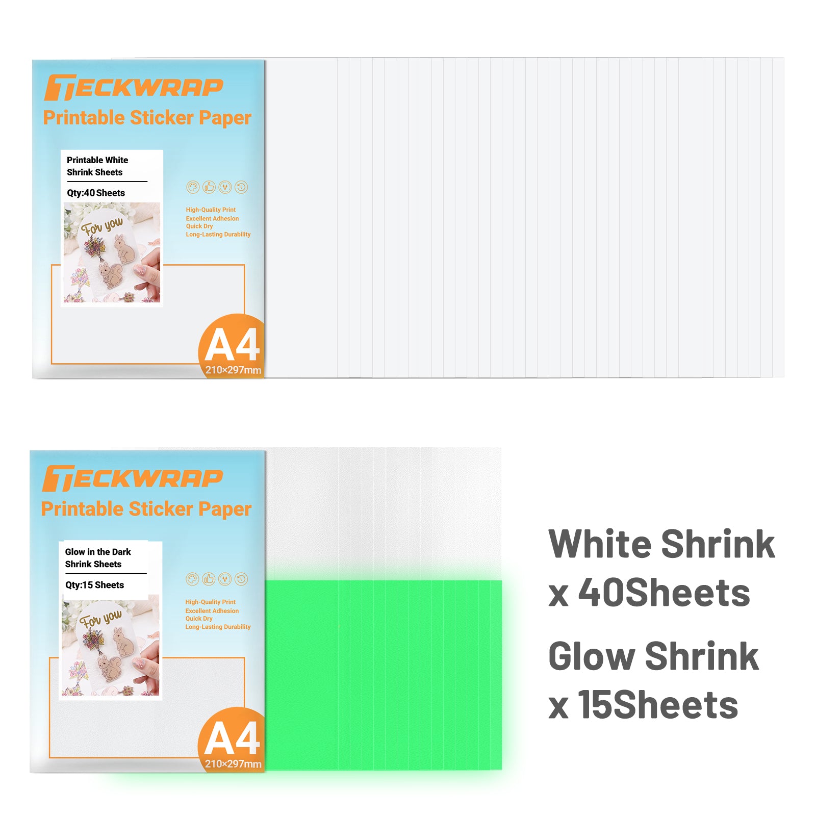 Inkjet Printable Shrink Sheets TeckWrapCraft