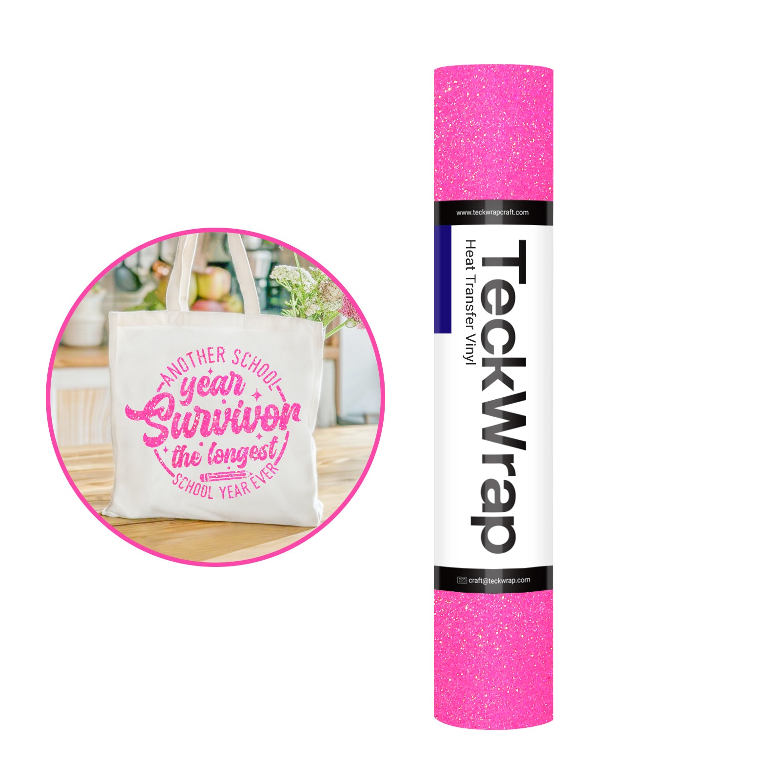 Fancy Glitter Heat Transfer Vinyl