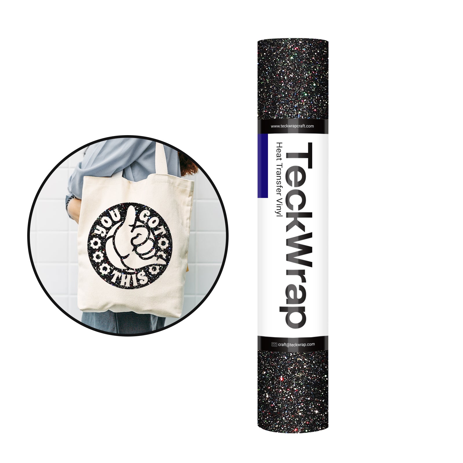 Glitter Heat Transfer Vinyl