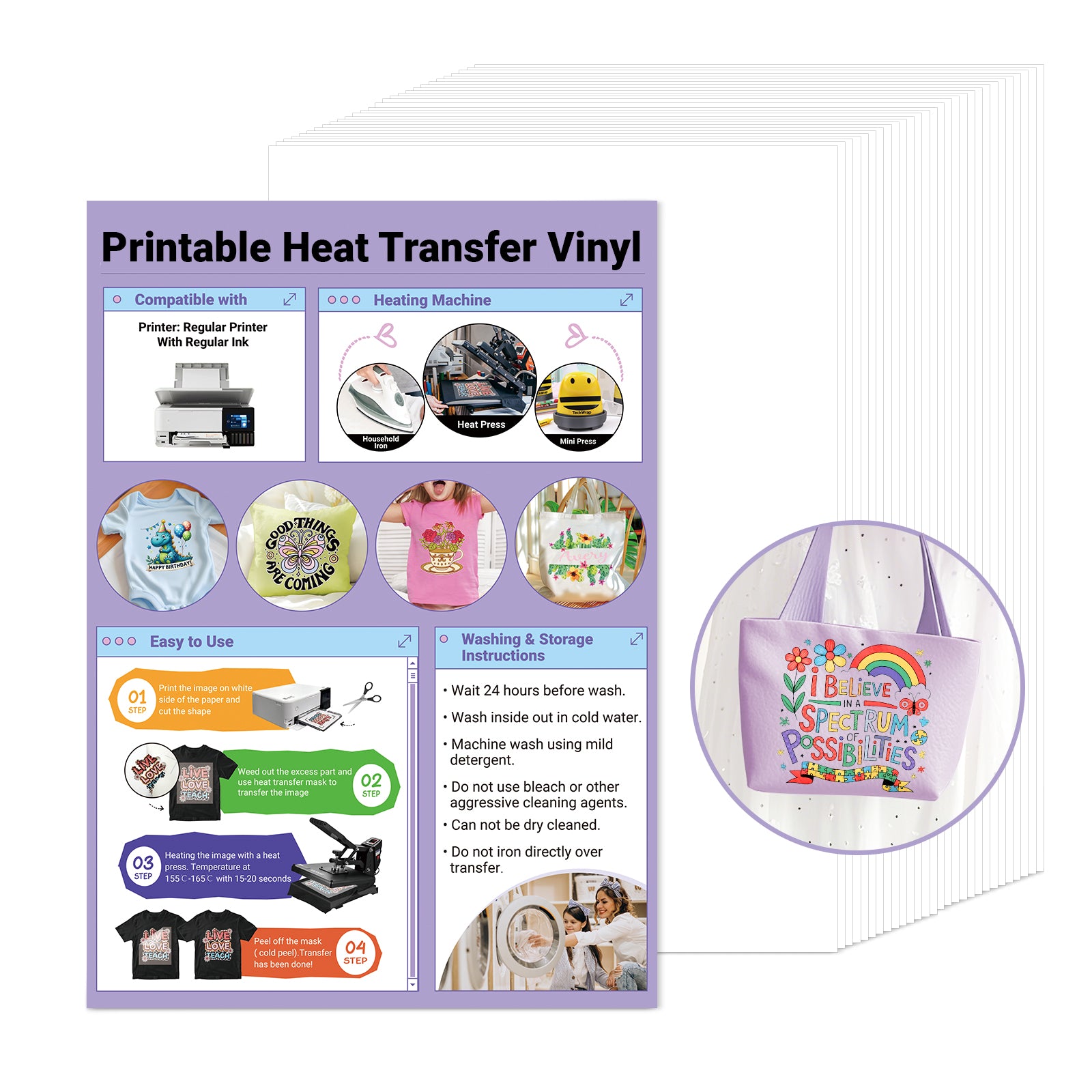 Inkjet Heat Transfer Vinyl