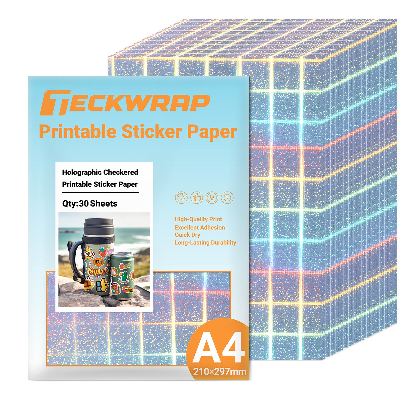 Inkjet Printable Sticker Paper 30 Sheets
