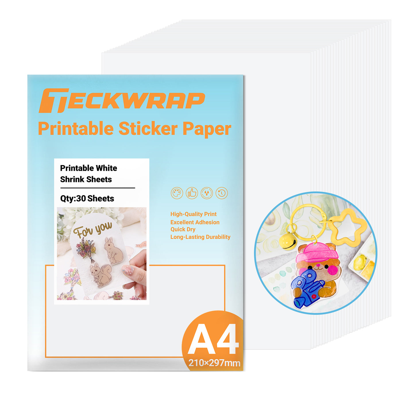 Inkjet Printable Shrink Sheets β TeckWrapCraft Inkjet Printable Shrink Sheets β TeckWrapCraft