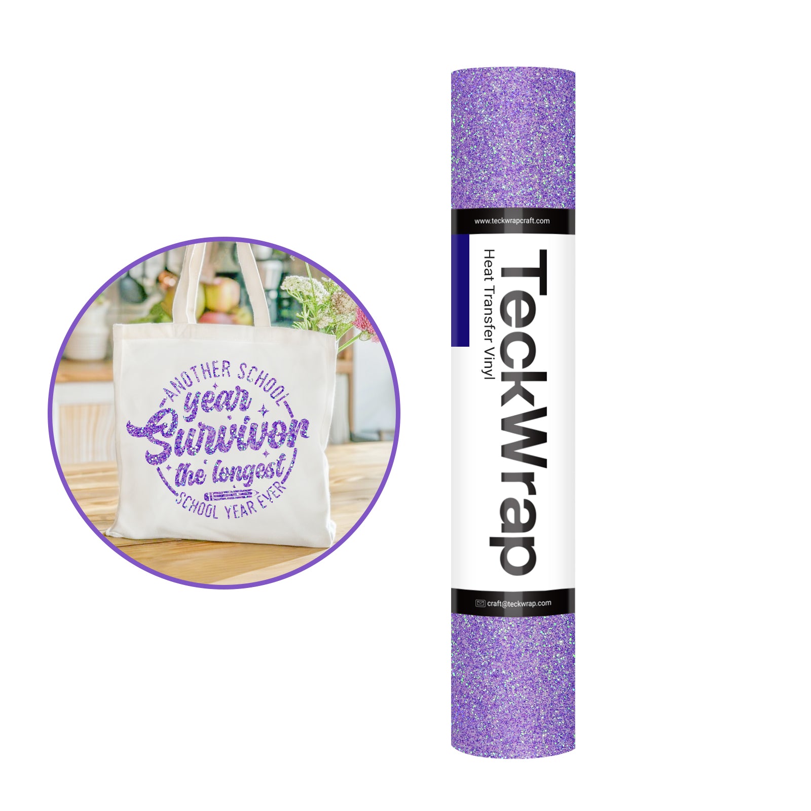 Fancy Glitter Heat Transfer Vinyl