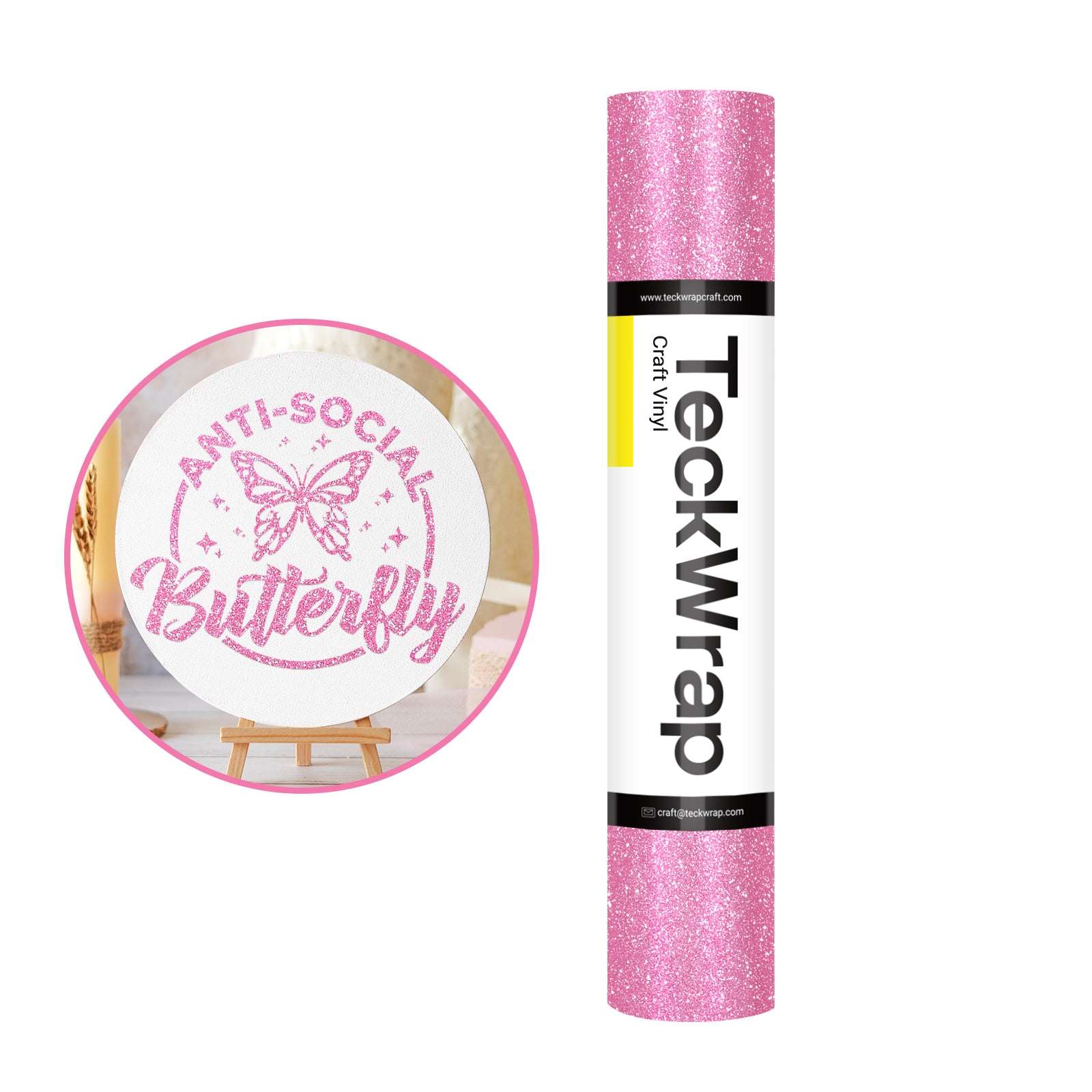 Burst Glitter Adhesive Vinyl