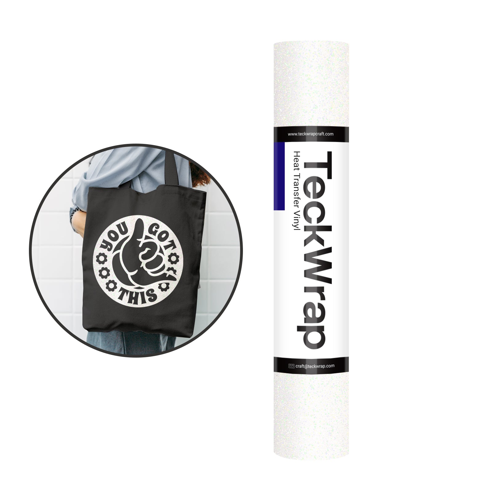 Glitter Heat Transfer Vinyl