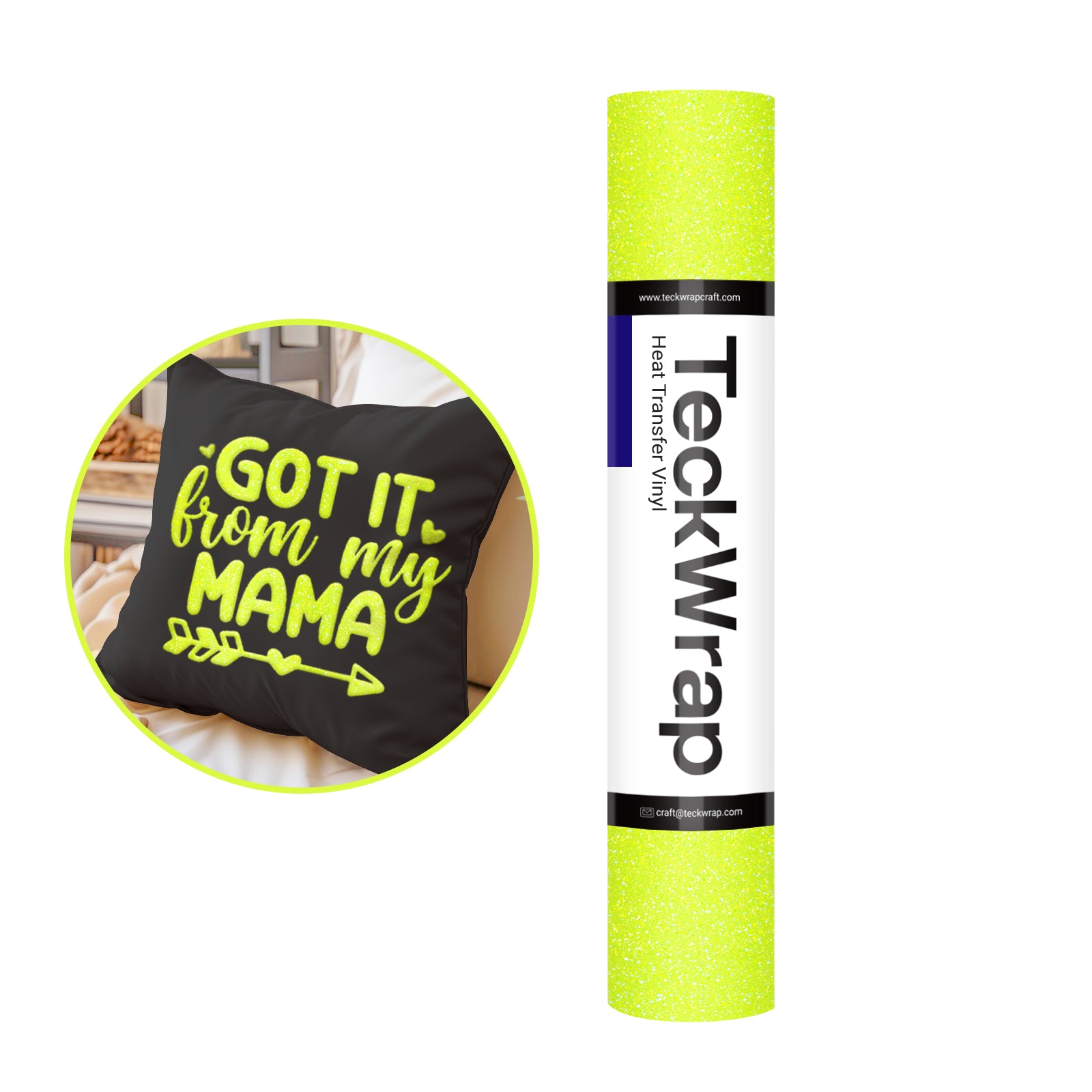 Glitter Puff Heat Transfer Vinyl