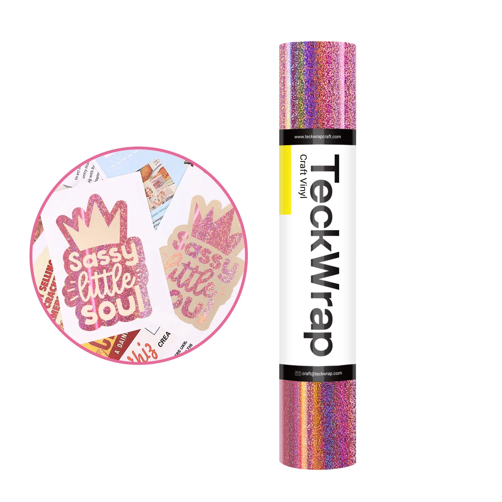 Glitter Mermaid Adhesive Vinyl