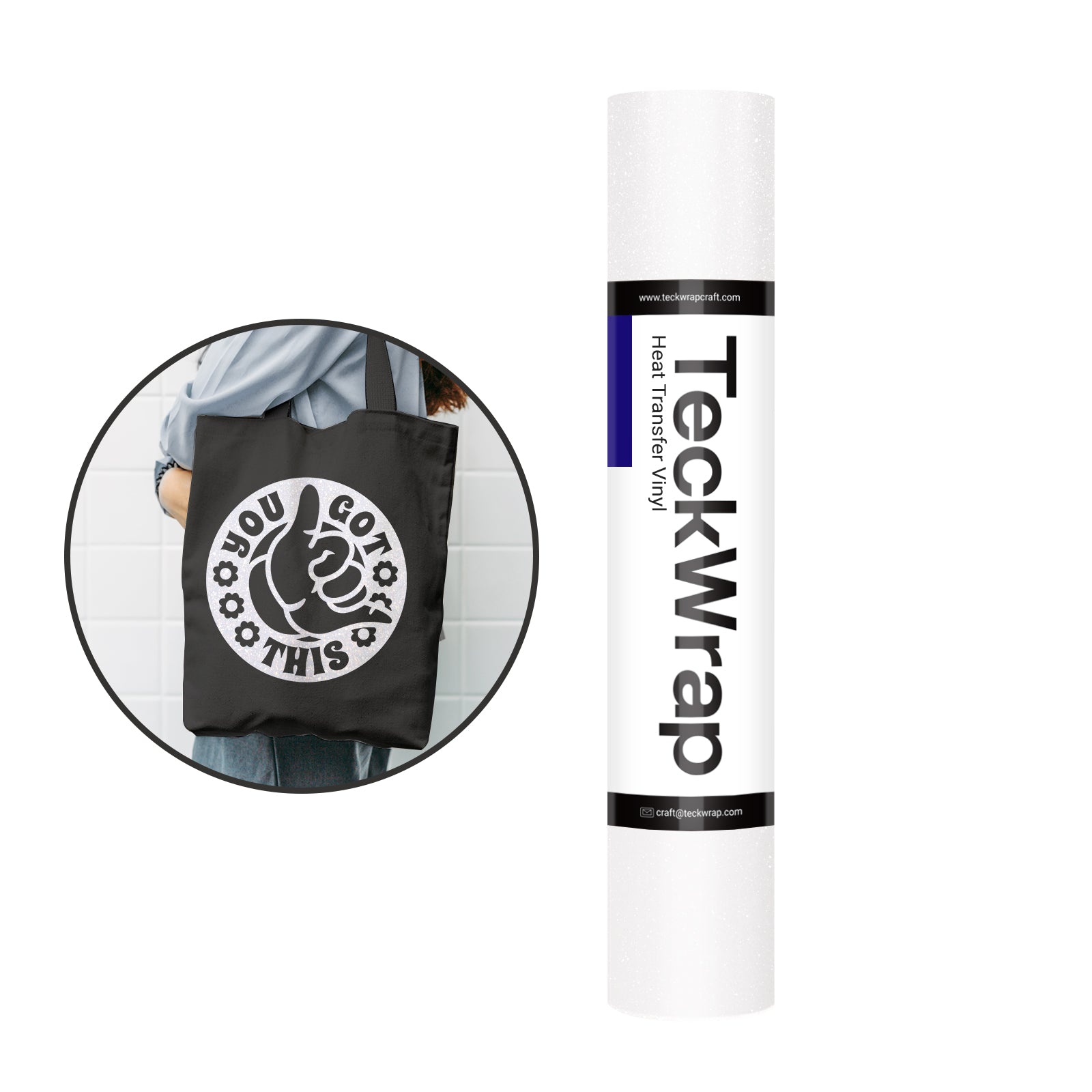 Glitter Heat Transfer Vinyl