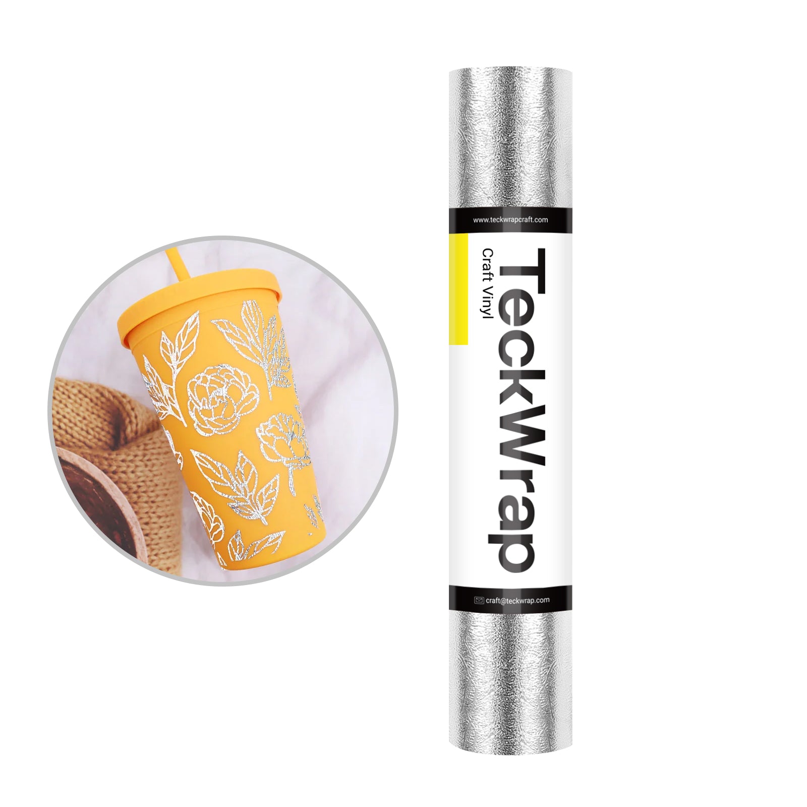 Textured Metallic Adhesive Vinyl