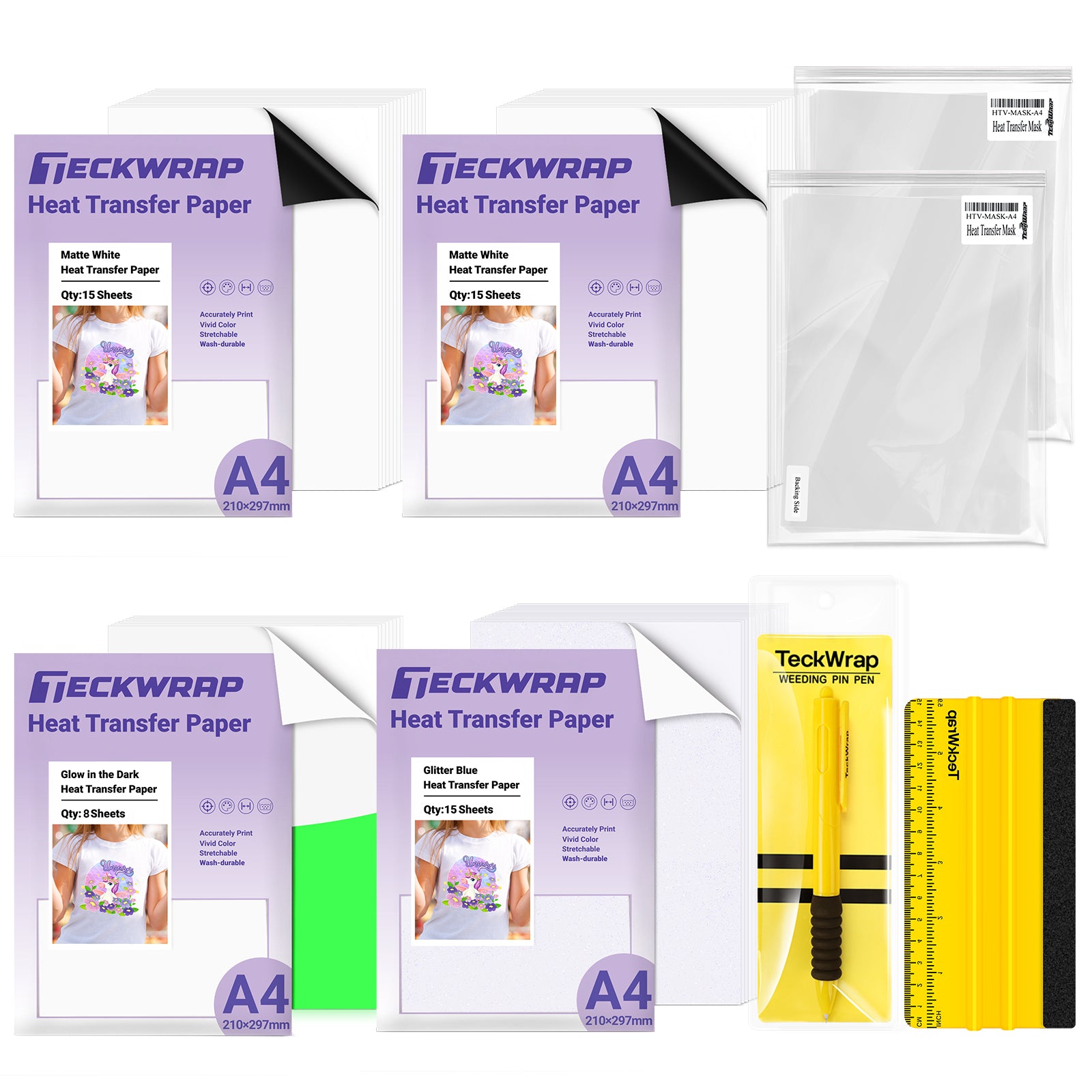Inkjet Heat Transfer Paper Bundle