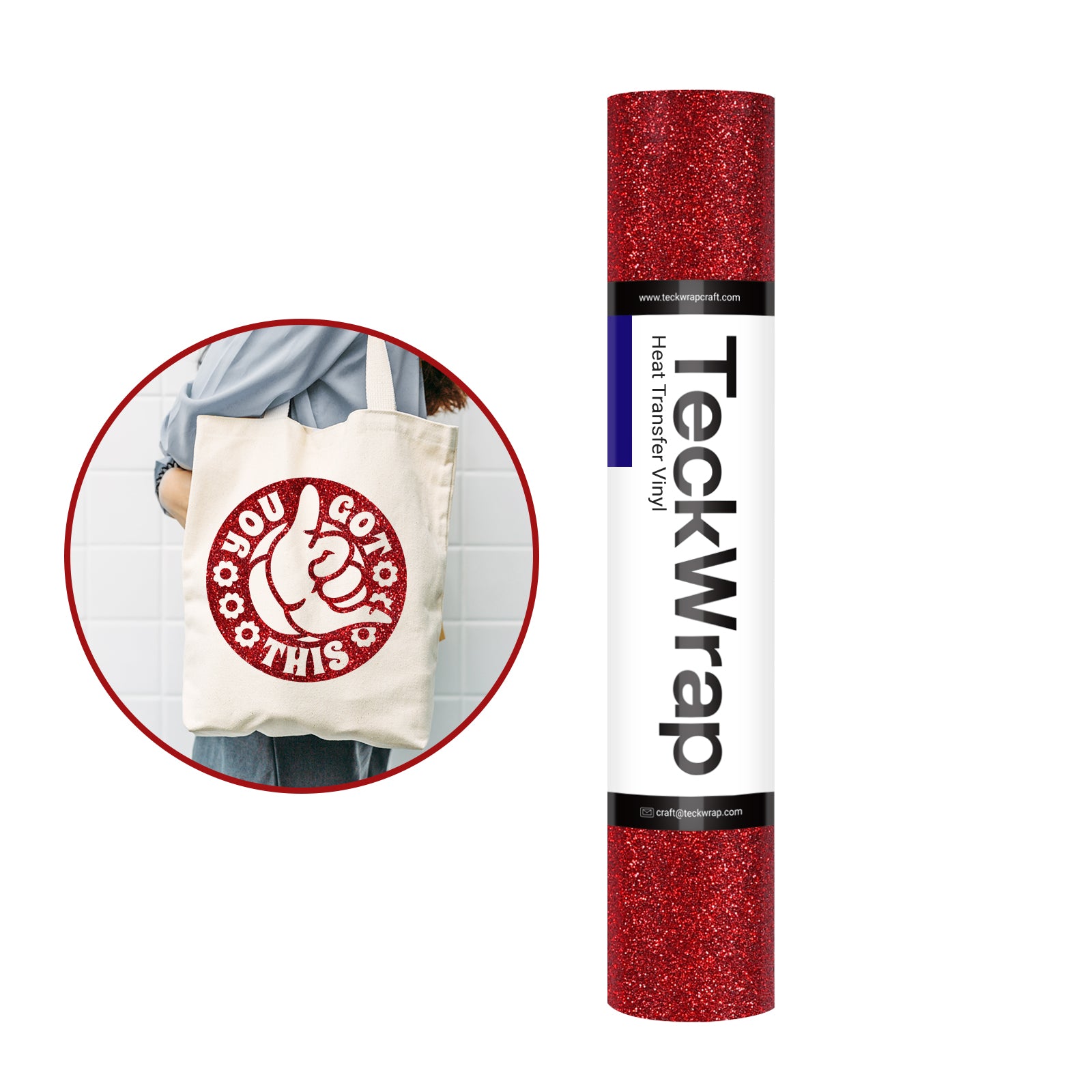 Glitter Heat Transfer Vinyl