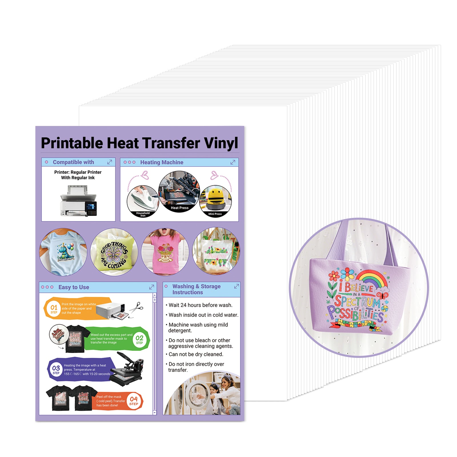 Inkjet Heat Transfer Vinyl