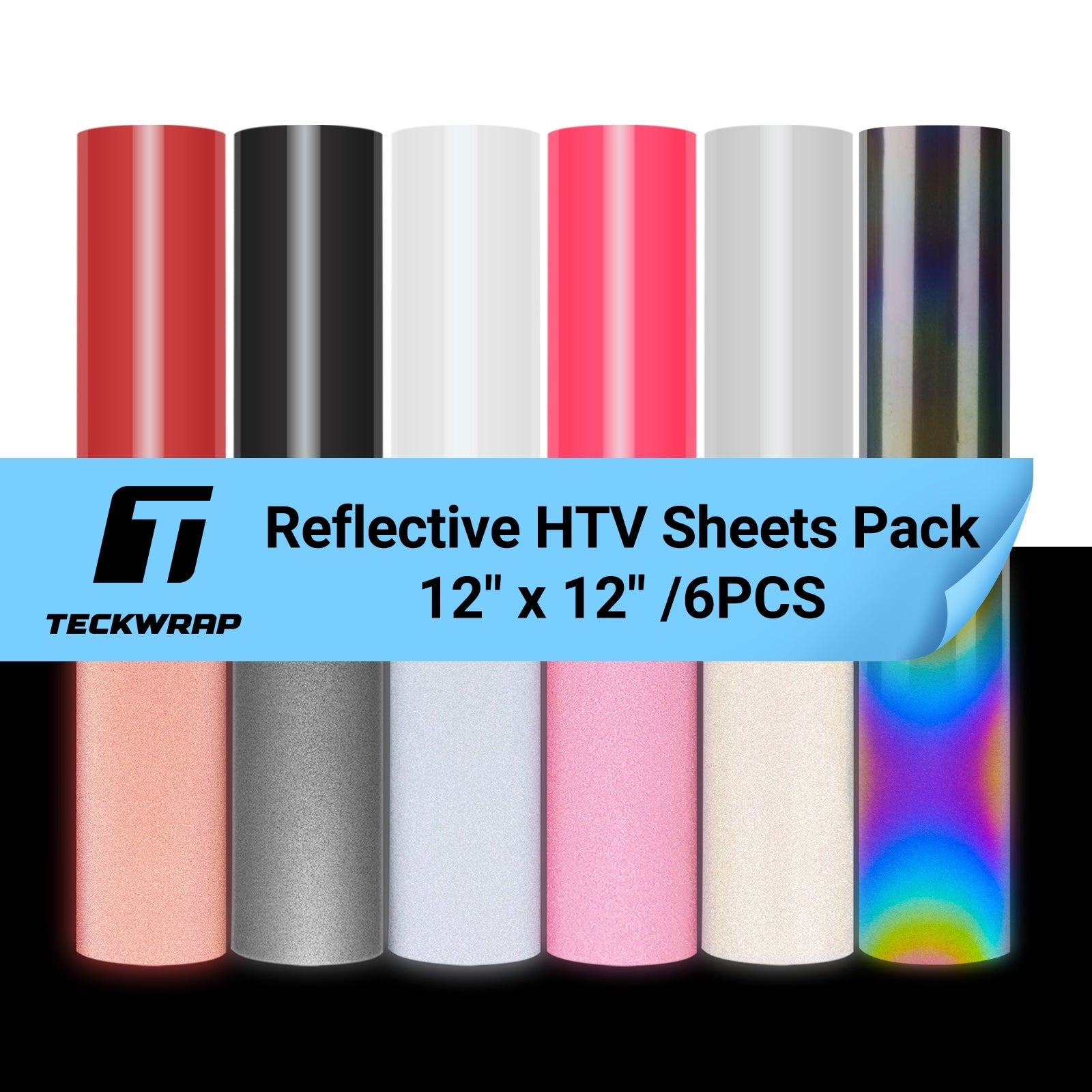 Reflective HTV Sheets Pack (6 PCS)
