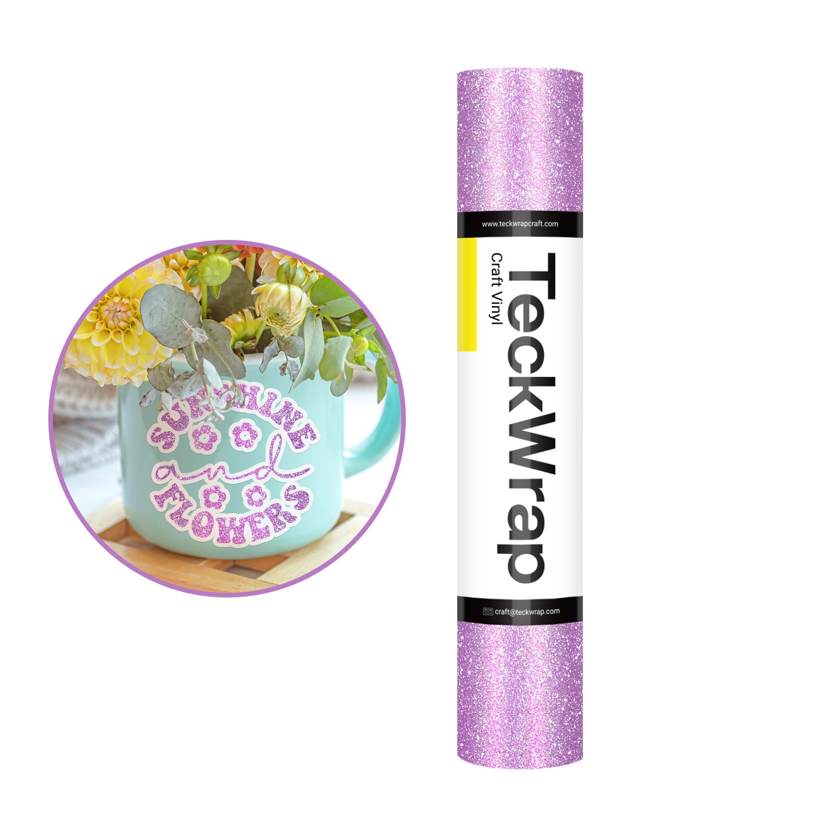Burst Glitter Adhesive Vinyl