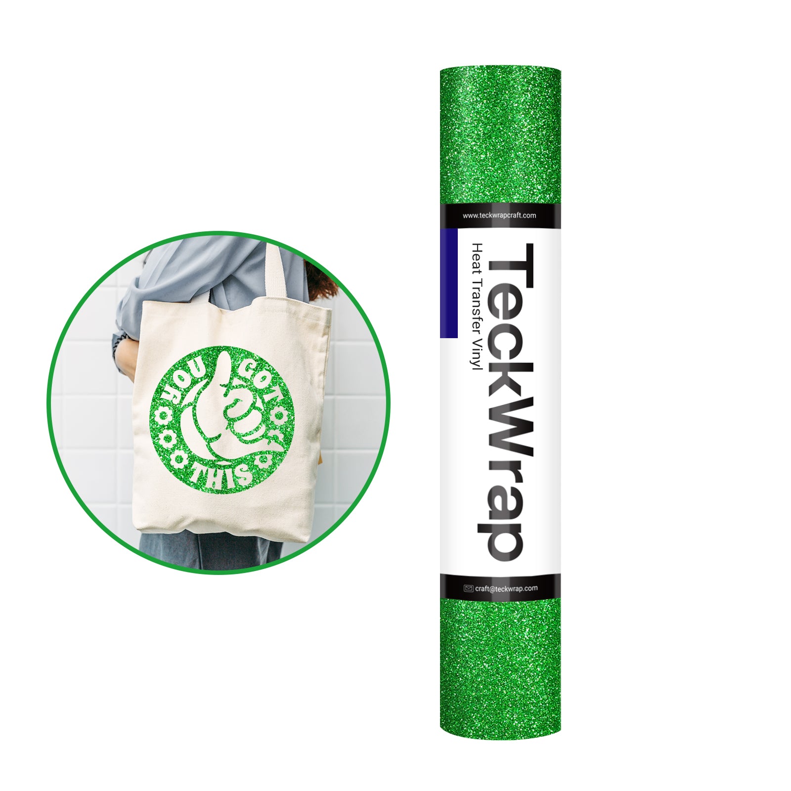 Glitter Heat Transfer Vinyl