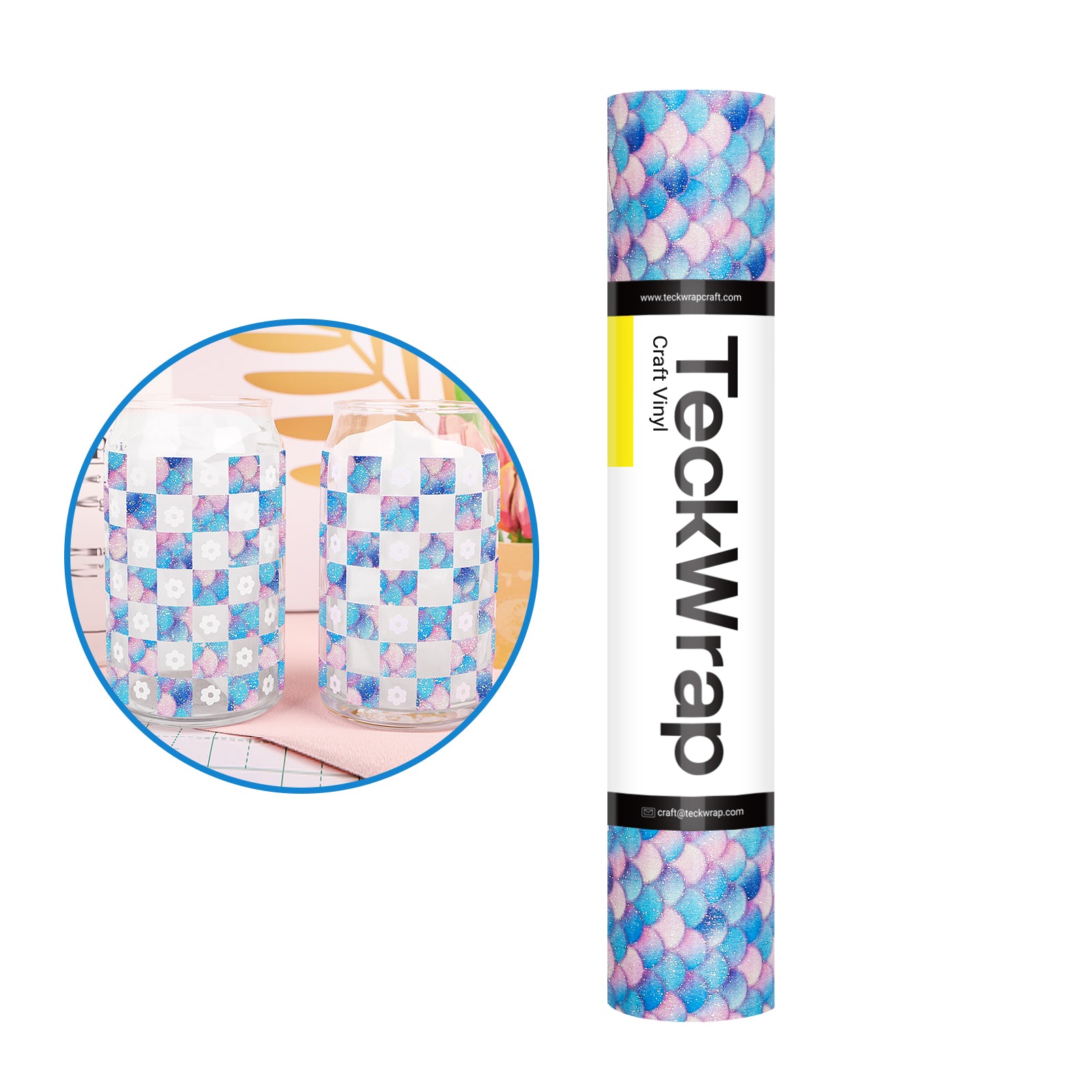 Glitter Brush Adhesive Vinyl