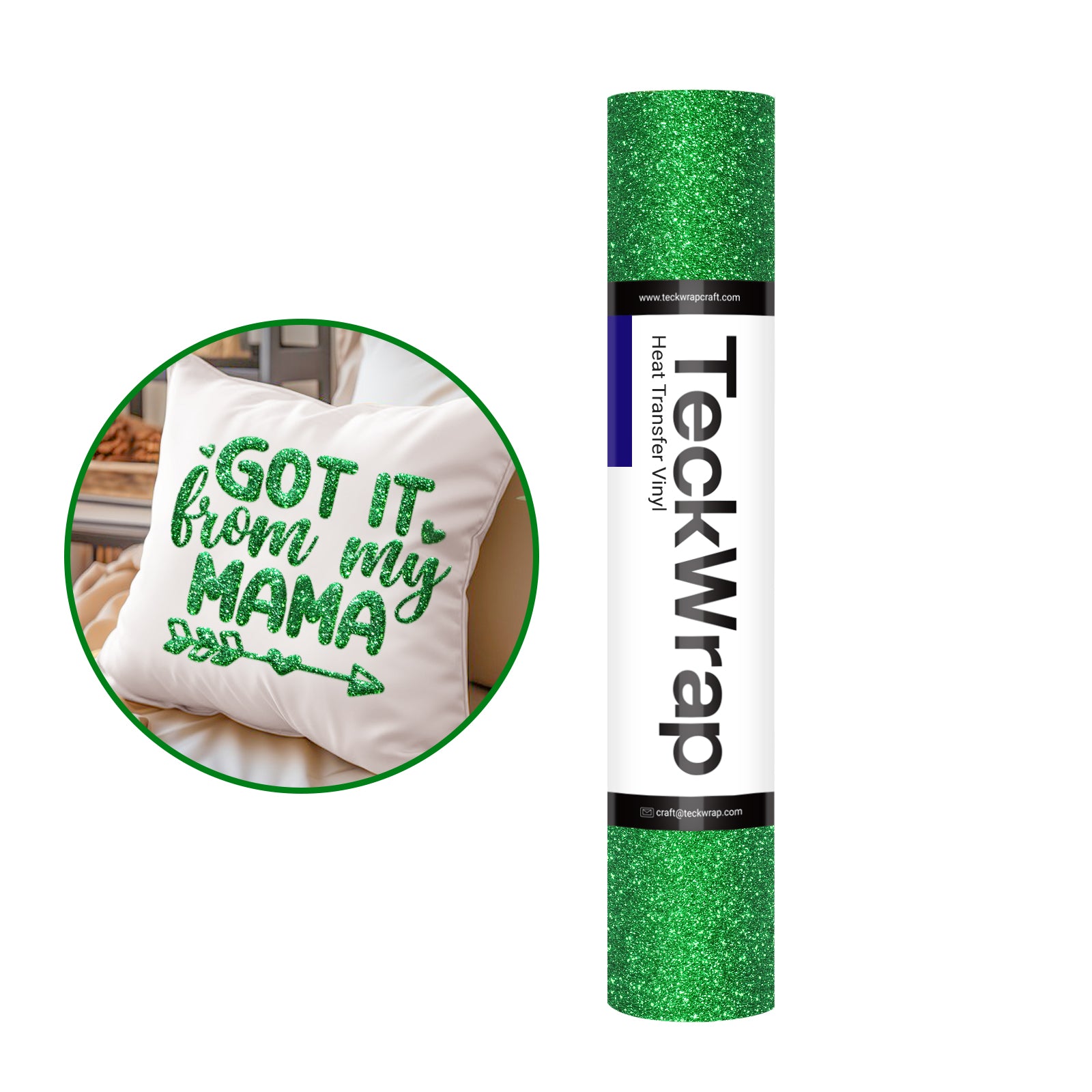 Glitter Puff Heat Transfer Vinyl