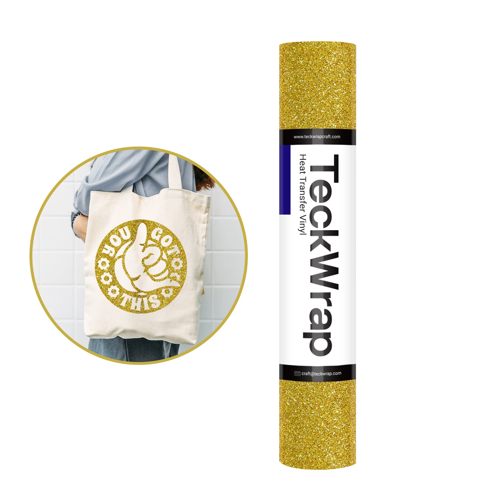 Glitter Heat Transfer Vinyl