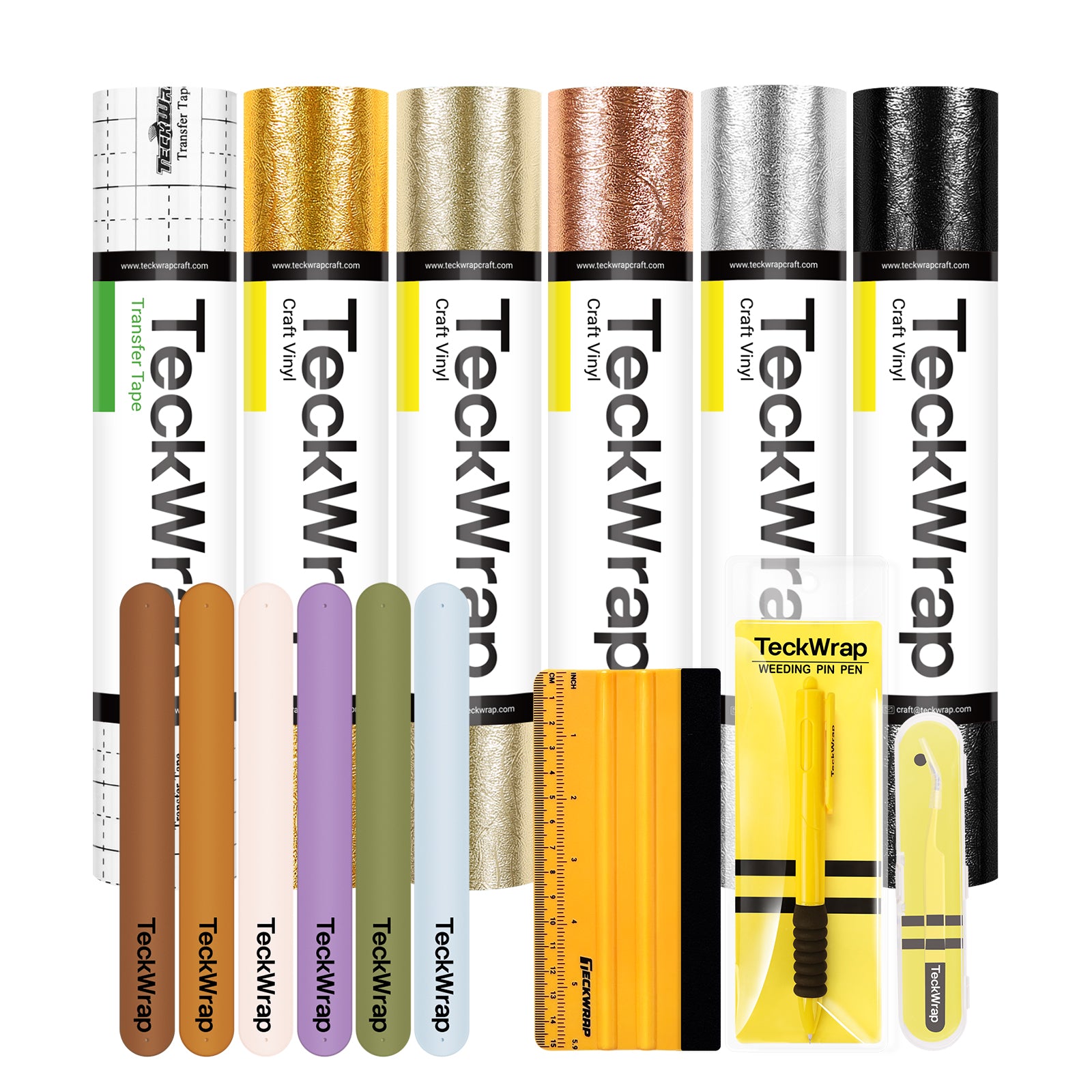 Textured Metallic Roll Bundle