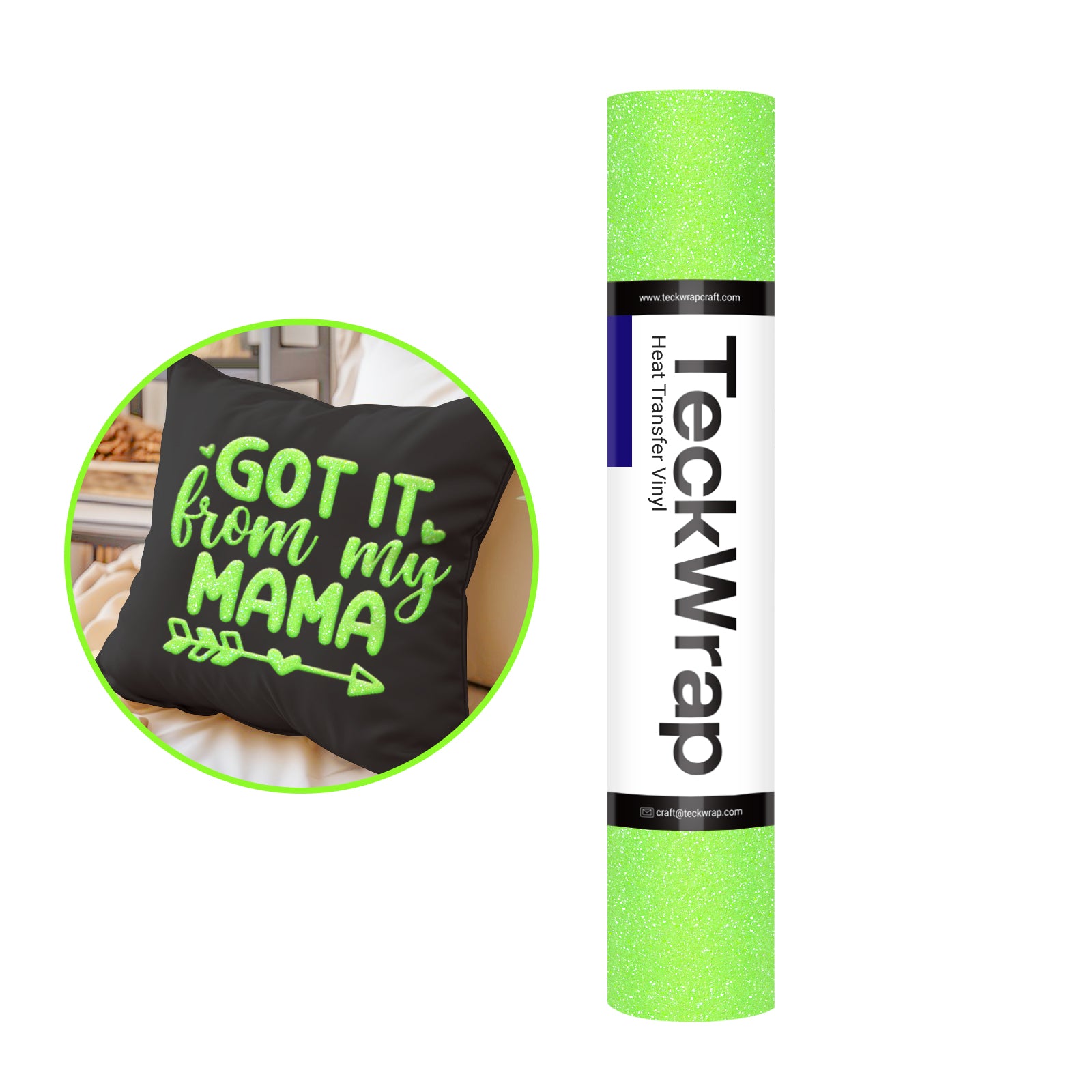 Glitter Puff Heat Transfer Vinyl