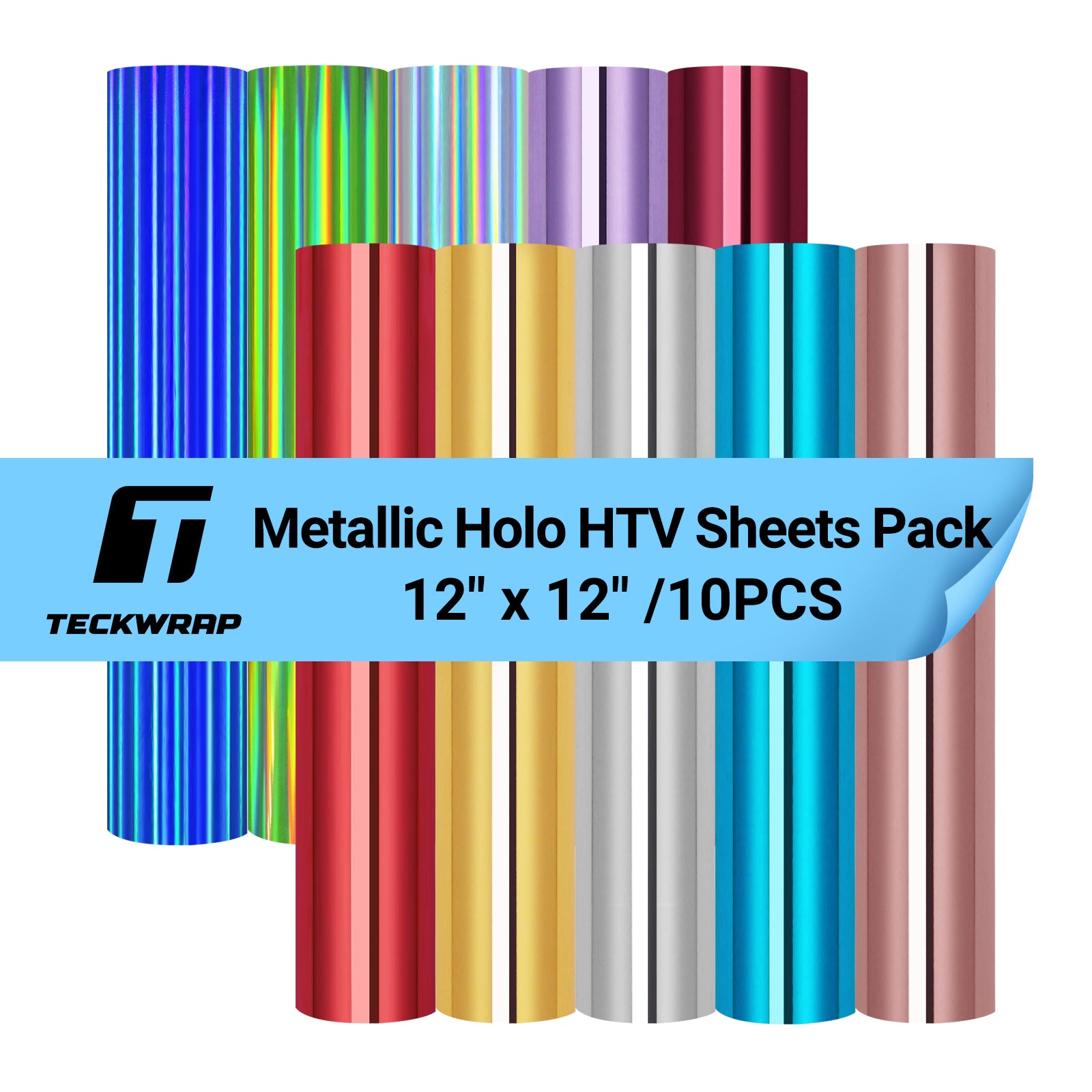 Metallic HTV Sheets Pack