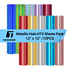 Metallic HTV Sheets Pack