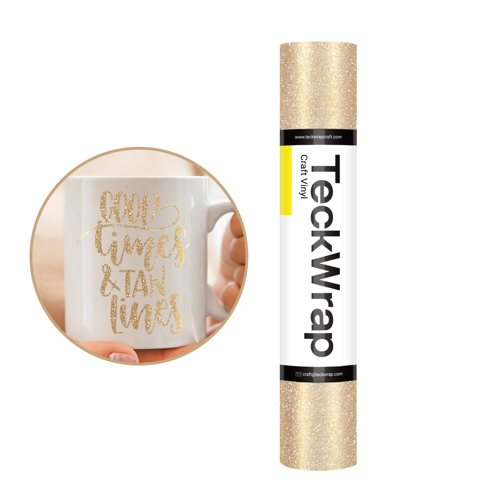 Burst Glitter Adhesive Vinyl