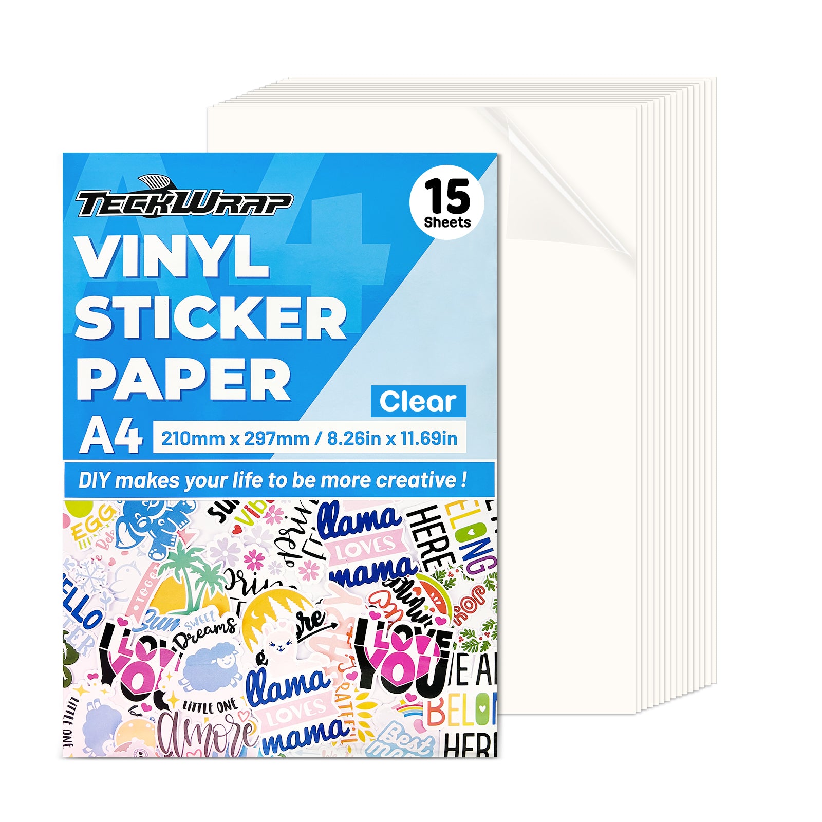 Inkjet Printable Sticker Paper 15 Sheets