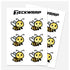 Glossy Custom A5 Stickers Sheet