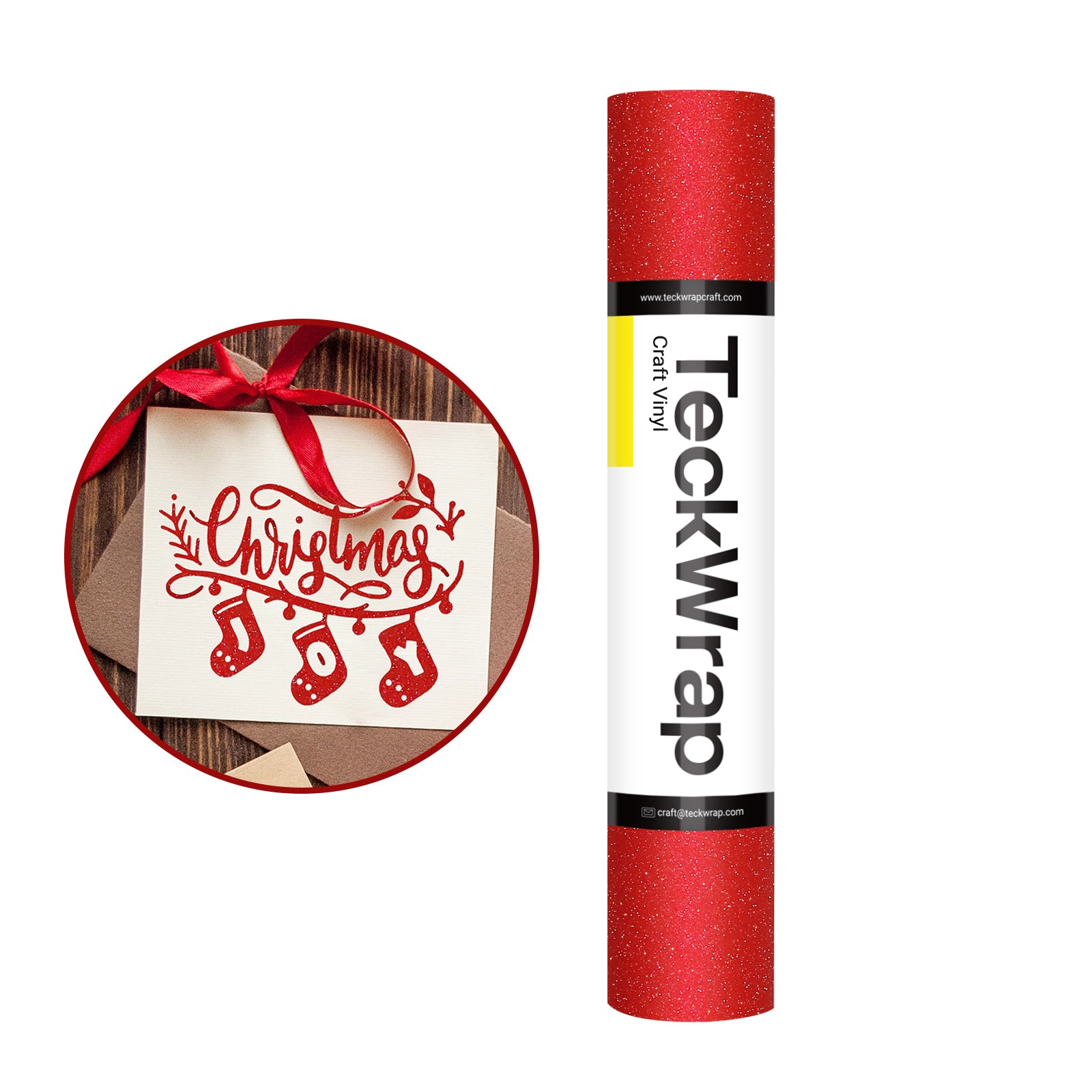 Glitter Adhesive Craft Vinyl