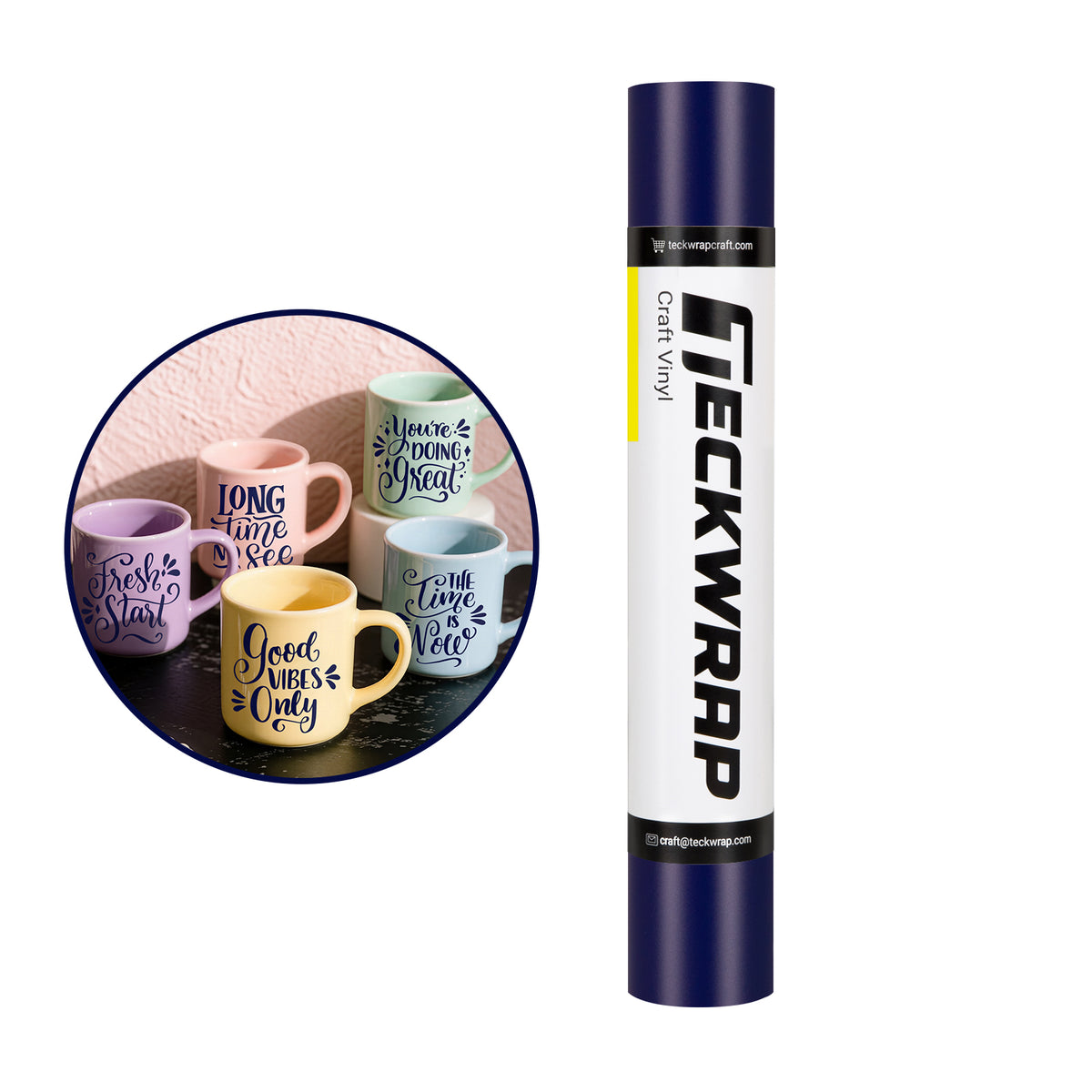Dusty Matte Adhesive Craft Vinyl
