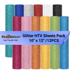 Glitter HTV Sheets Pack